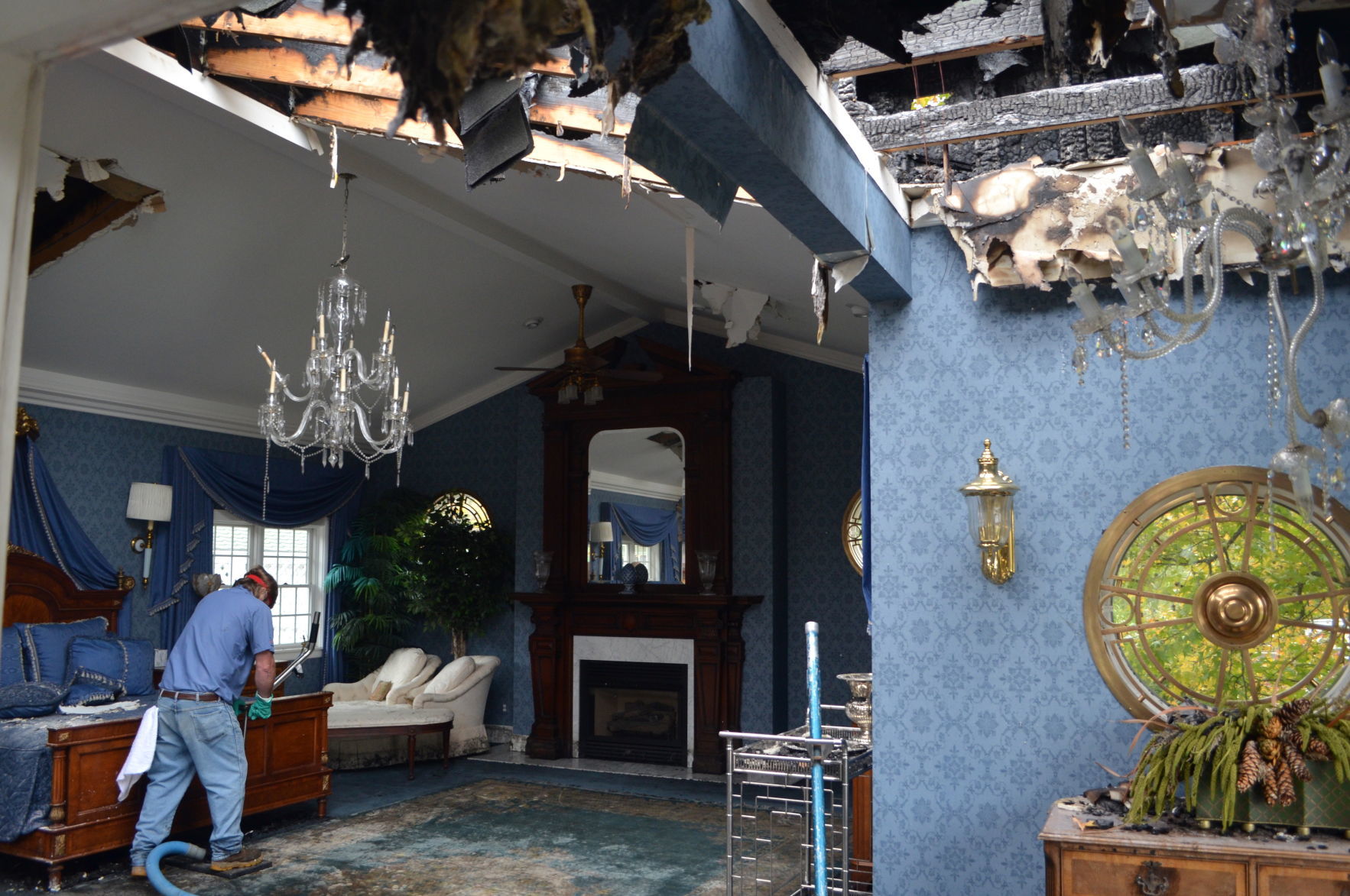 Pine Manor: Among the wreckage